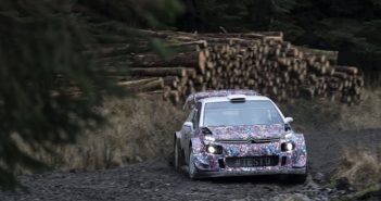 La C3 WRC+ negli ultimi test Gallesi.