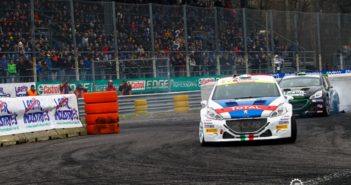 Andreucci a la fida Peugeot 208 in azione a Monza