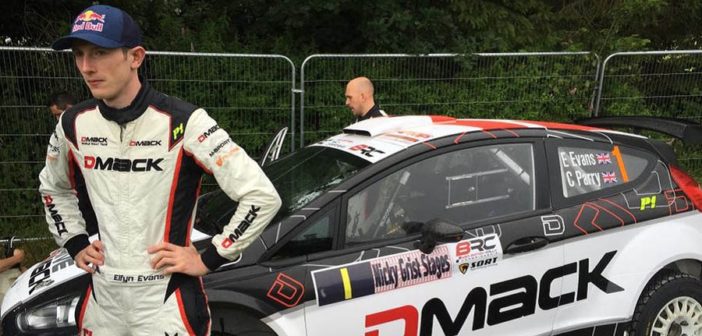 Evans ritorna al volante di una WRC ma i colori saranno Dmack