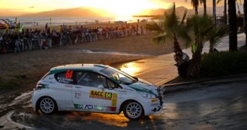 La Peugeot 208 di De Tommaso in azione a Salou.