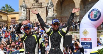 I fratelli Nucita sul podio del 100° Targa Florio