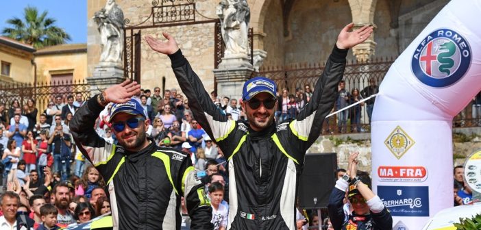 I fratelli Nucita sul podio del 100° Targa Florio