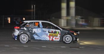 La Hyundai R5 di Chewon Lim sulle strade di Spa.