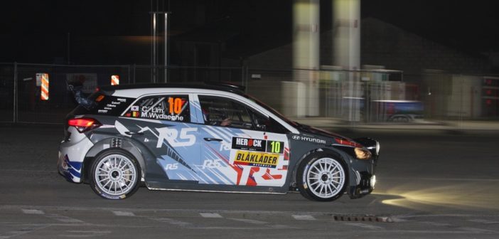 La Hyundai R5 di Chewon Lim sulle strade di Spa.