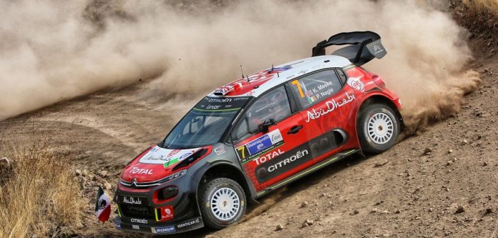 Meeke e la C3 prendono le redini del Mexico.