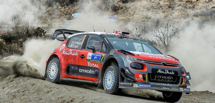 La Citroen C3 di Meeke si ribadisce anche nel finale.