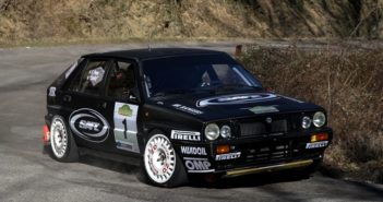 La Lancia Delta Integrale 16v di Lucky sulle speciali Aretine.