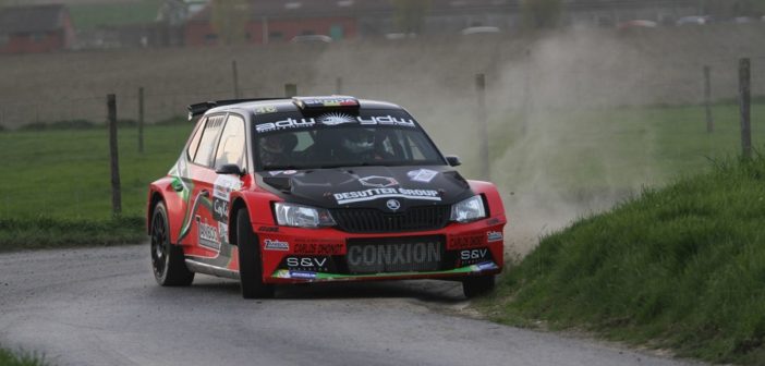 La Fabia R5 di Verschueren in azione al TAC