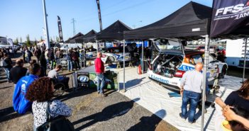 Il Service park della gara Francese.