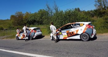 Katsuta e Arai sulle strade Francesi.