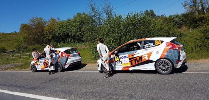 Katsuta e Arai sulle strade Francesi.