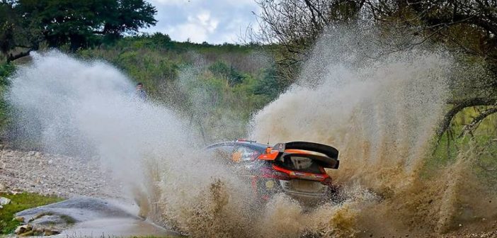 La Fiesta di Ostberg negli ultimi test Argentini.