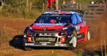 La Citroen C3 di Meeke sulle speciali Argentine prima di ballare il rock & roll