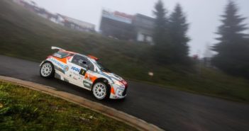 La Citroen DS3 R5 di Bonato dribla la pioggia