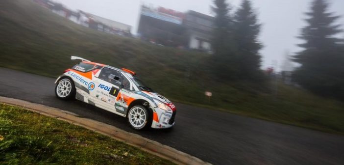 La Citroen DS3 R5 di Bonato dribla la pioggia