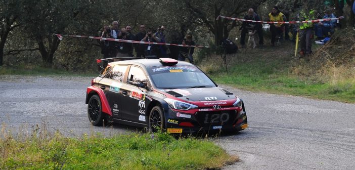 Elwis Chentre in azione sulle strade Veronesi. (Foto Bacigalupi)