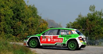 La Skoda PA di Rossetti in azione (foto Bacigalupi)