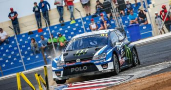 La Polo di Kristoffersson aggredisce il circuito di Cape Town.