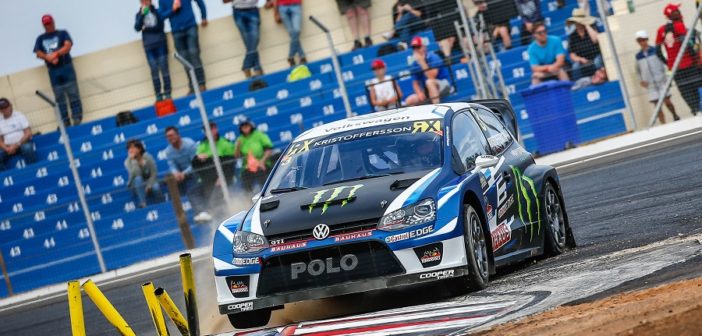 La Polo di Kristoffersson aggredisce il circuito di Cape Town.