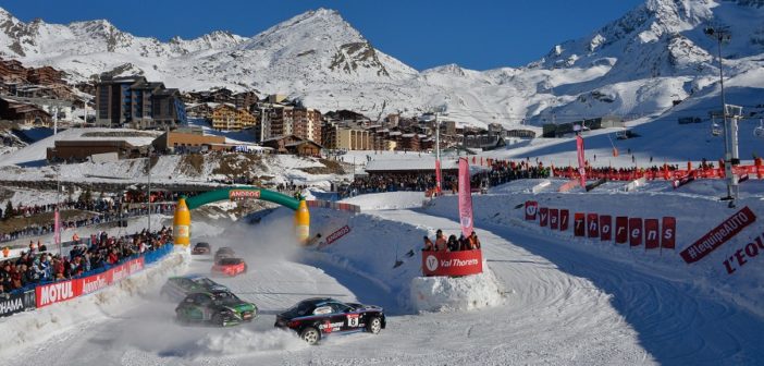 Il circuito di Val Thorens nell'apertura della passata stagione.