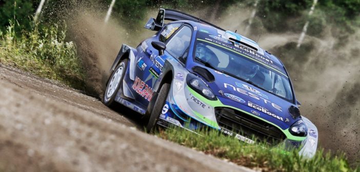 Suninen nel suo impressionante esordio in WRC+ sulle strade di casa