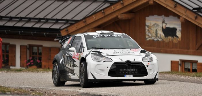 Il Vicentino in azione al San Martino di Castrozza sulla Citroen DS3 WRC