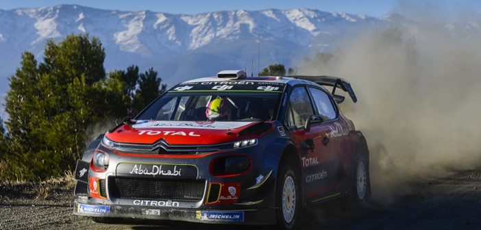 Sebastien Loeb nei test Iberici in altrura pre messico.