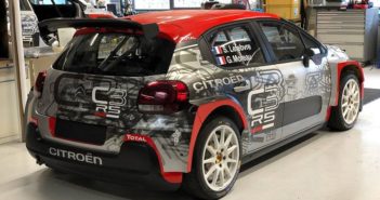 La nuova Citroen C3 R5 è oramai pronta ad imbarcarsi per la Corsica