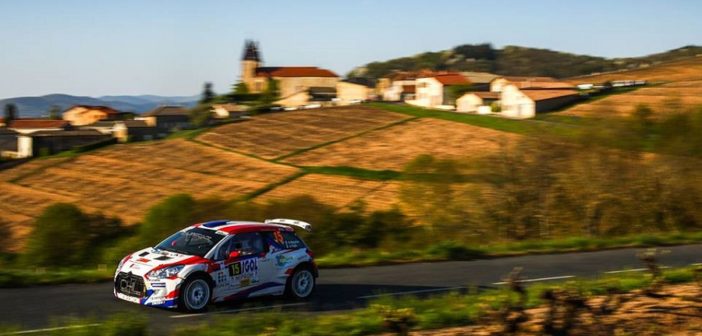 Le colline dello Charbonnières fanno da cornice alla C3 R5 di Bonato.