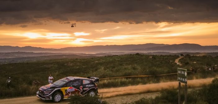 Ogier sugli altopiani che dominano la Pampa.