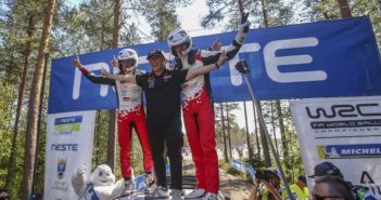 La Festa Finlandese con il boss Toyota, che sogna e vuole il rally di casa.