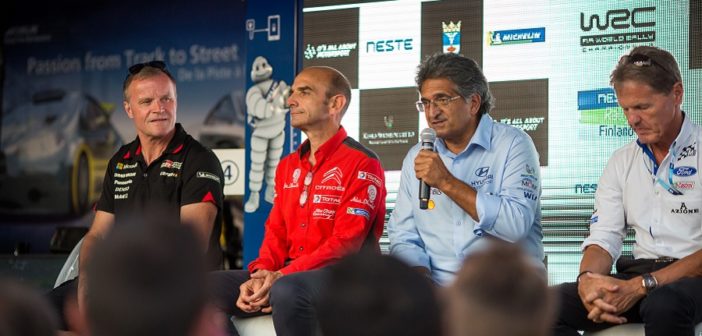 I boss delle quattro squadre attualmente impegnate nel WRC