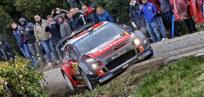 Loeb come i big taglia l'impossibile sulla strada della vittoria.