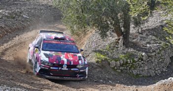 Eric Camilli tiene alle redini della sua Vw Polo GTI R5