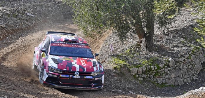 Eric Camilli tiene alle redini della sua Vw Polo GTI R5