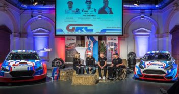 Pucher nella serata di presentazione della nuova serie GRC Europe.