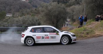 Murizio Rossi con l'on board di Primocanale al Valmerula