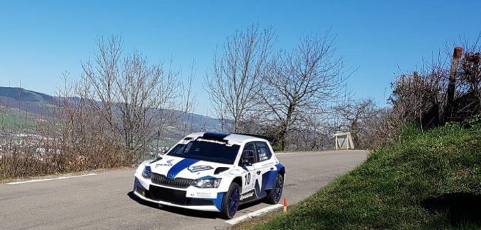 Il Piemontese Gianluca Taavelli al debutto sulla Skoda Fabia R5