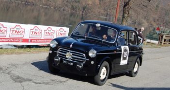 La Fiat 1100/103 di Bonfante in azione.