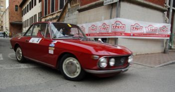 La Lancia Fulvia Coupé del vincitore Fontana.