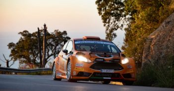 La Ford Fiesta di Campedelli accende il Targa Florio