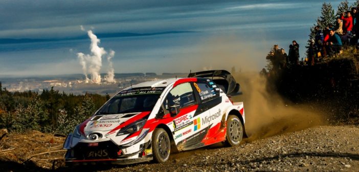 La Yaris di Tanak si scopre la vettura da battere anche sulle stage Cilene.