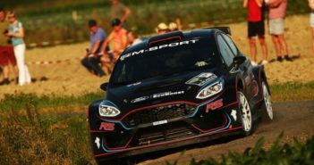 La new Fiesta R5 in versione apripista con Camilli ad Ypres