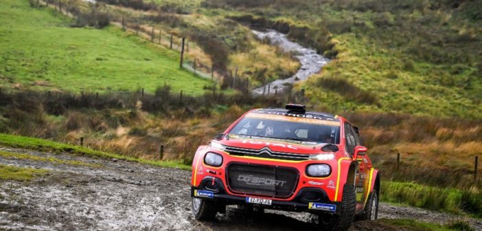 La Citroen C3 R5 di Ostberg uno dei grandi protagonisti del WRC2 Pro