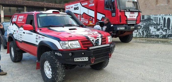 Il team Rossi alla presentazione degli equipaggi Italiani al museo Mille Miglia.