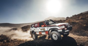 Il Patrol di Stefano Rossi sulle piste tra le creste del Marocco.