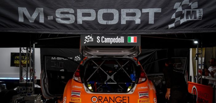 La Fiesta R5 di Campedelli sotto le tende M-sport nel CIR 2019