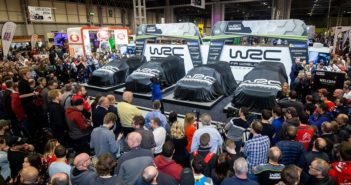 I protagonisti del WRC in una delle storiche presentazioni di Birmingham.