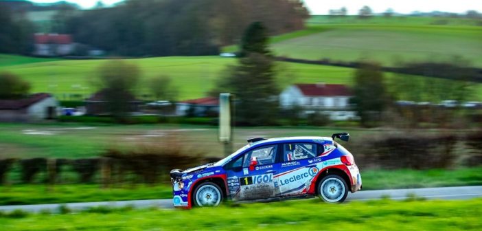 Il vincitore del rallye del Touquet e leader del campionato Yoann Bonato.