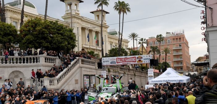 La pedana di arrivo del Sanremo 2019 una delle gare candidate alla doppia validità.